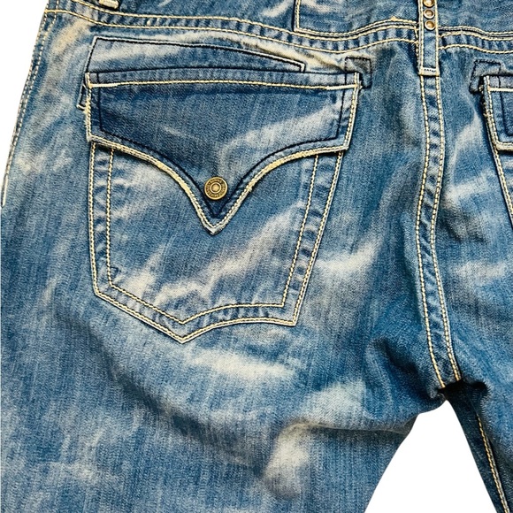 Robin’s Jean Distressed Shorts | Size 42 | American Flag Pocket | Made in USA | - Picture 8 of 14